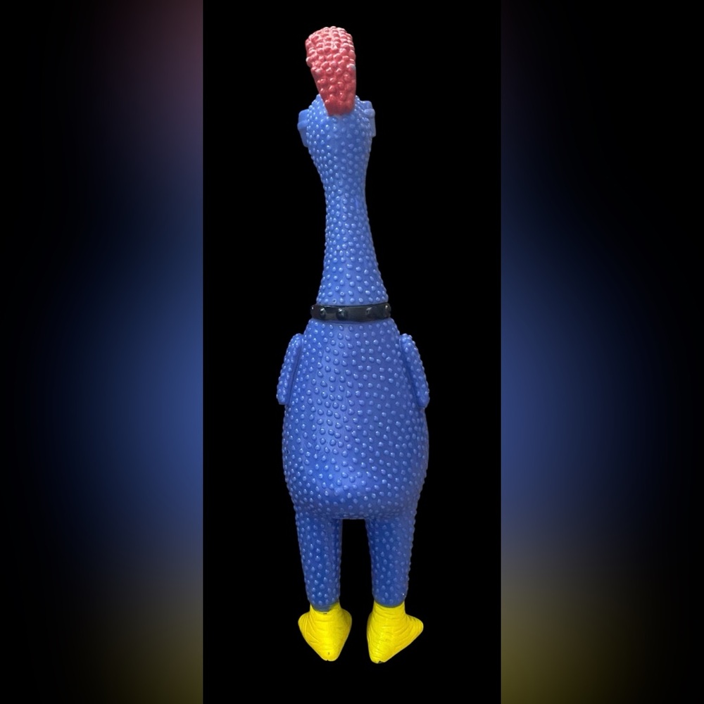 Rock N’ Roll Chicken Ja-Ru Squawkin’ Chic N Noise Maker Guitar Squeak Squeezable - Picture 3 of 5